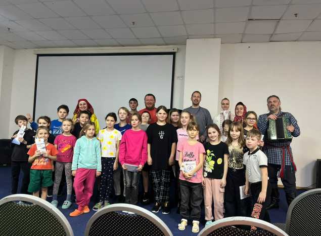 «Миряне» выступили для детей из Белгорода